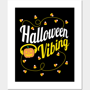 Halloween Vibing Posters and Art